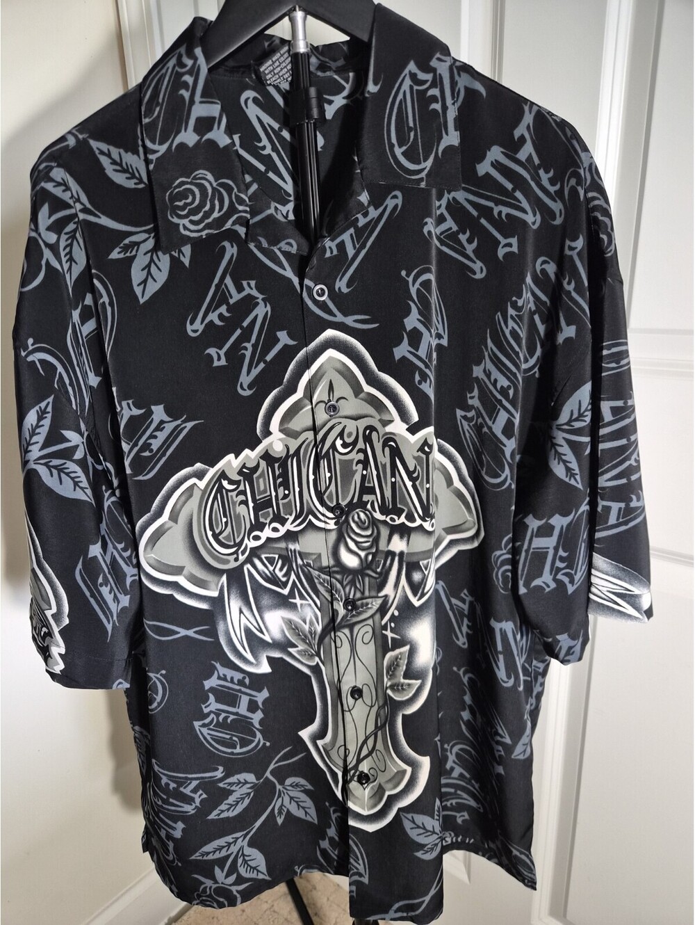 AND1 Vintage Made In RUSSIA Collectible Y2K Streetwear Chicana Shirt L